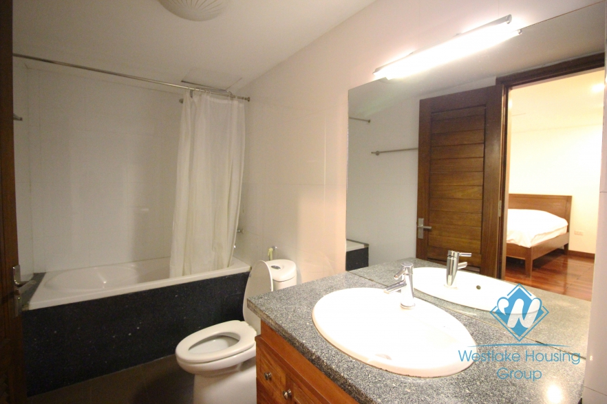 Spacious two bedroom apartment for rent in Tay Ho